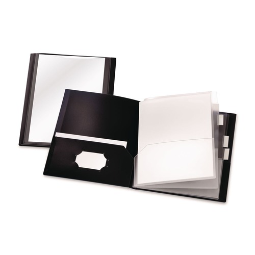 File Folders | Cardinal 13601 Reportpro 10 Letter Pocket Project Organizer - Black image number 0