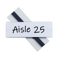 Labels | C-Line 87820 6 in. x 2 in. Side Load Magnetic Label Holders - Clear (10/Pack) image number 0