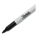 Washable Markers | Sharpie 1927432 Fine Bullet Tip Extreme Marker - Black (1-Dozen) image number 3