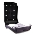 Toilet Paper Dispensers | San Jamar T1790TBK 11.75 in. x 6.25 in. x 18 in. Ultrafold Multifold/C-Fold Oceans Towel Dispenser - Transparent Black Pearl image number 2