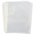 Sheet Protectors | Universal UNV21123 8-1/2 in. x 11 in. Economy Standard Sheet Protector - Clear (200/Box) image number 1