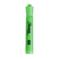 Highlighters | Sharpie 25026 Chisel Tip Tank Style Highlighters - Fluorescent Green Ink/Green Barrel (1-Dozen) image number 1