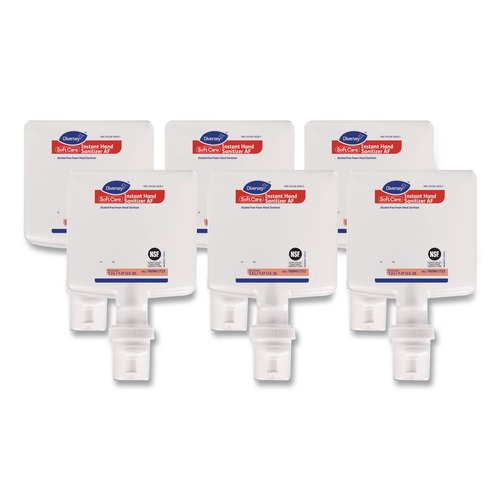 Hand Sanitizers | Diversey Care 100961733 1300 mL Cartridge Fresh Scent Soft Care Instant Gel Hand Sanitizer AF (6/Carton) image number 0