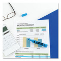 Highlighters | Avery 24016 HI-LITER Desk-Style Chisel Tip Highlighters - Fluorescent Blue Ink/Black Barrel (1-Dozen) image number 3