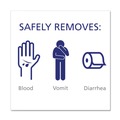 Cleaners & Chemicals | PURELL 3841-01-CLMS 4.5 in. x 11.88 in. x 11.5 in. One Clamshell Case Body Fluid Spill Kit with 2 Single Use Refills/Carton image number 4