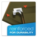File Folders | Pendaflex 04153 1/5 1/5-Cut Tabs Legal Size Reinforced Hanging File Folders with Printable Tab Inserts - Standard Green (25/Box) image number 1