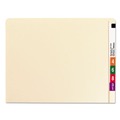 Just Launched | Smead 24250 Extended Straight End Tab Manila Folders - Letter, Manila (100/Box) image number 3