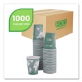  | Eco-Products EP-BHC12-WA 12 oz. World Art Renewable and Compostable Paper Hot Cups - Gray (20 Packs/Carton) image number 7