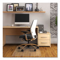 Office Chair Mats | Floortex PF129225EV Cleartex Advantagemat 36 in. W x 48 in. L Phthalate Free PVC Chair Mat for Hard Floors - Clear image number 4