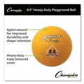 Breakroom Supplies | Champion Sports PG85HD 8.5 in. Diameter Heavy Duty Playground Ball - Yellow image number 2