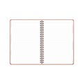 Notebooks & Pads | Blue Sky BLS150538 ASMBLD 8.5 in. x 5.75 in. Sheets 1-Subject Medium/College Rule Faux Leather Wirebound Notebook - Tan image number 3