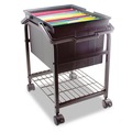 Just Launched | Advantus FS-2BHD 17.13 in. x 14.25 in. x 20 in. 1 Shelf Heavy-Duty Metal File Shuttle - Black image number 2