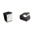 Paper Clips | Cord Away 00204 Self-Adhesive Wire Clips - Black (6/Pack) image number 1