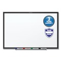 White Boards | Quartet S538B Classic Total Erase Black Aluminum Frame 96 in. x 48 in. Dry-Erase Board - White image number 1