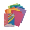 Copy & Printer Paper | Pacon P101199 8.5 x 11 65 lb. Cover Weight Array Card Stock - Assorted Lively Colors (250/Pack) image number 0