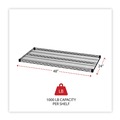 Just Launched | Alera ALESW584824BL 48 in. x 24 in. Industrial Wire Shelving Extra Wire Shelves - Black (2/Carton) image number 2