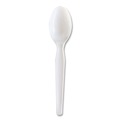 Cutlery | Boardwalk BWKSOUPWHPS Heavyweight Wrapped Polystyrene Soup Spoon Cutlery - White (1000/Carton) image number 1