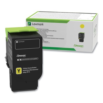 Lexmark 78C1UYE 78C1UYE 7,000 Page-Yield Ultra High-Yield Toner - Yellow
