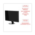 Back to School Sale | Innovera IVRBLF20W9 16:9 Aspect Ratio Blackout Privacy Filter for 20 in. Widescreen Flat Panel Monitor image number 4