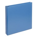 Binders | Universal UNV20723 11 in. x 8.5 in. 1.5 in. Capacity 3 Rings Slant D-Ring View Binder - Light Blue image number 1