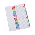 Dividers & Tabs | Universal UNV24814 11 in. x 8.5 in. 31-Tab 1 to 31 Deluxe Table of Contents Dividers for Printers - White (1 Set) image number 0
