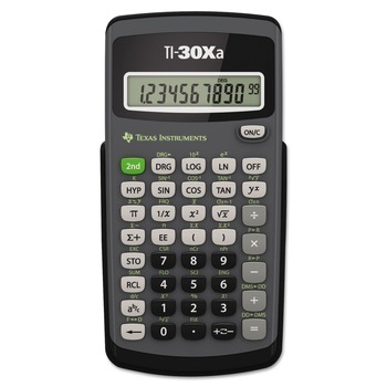  | Texas Instruments 30XA/TBL/1L1/H TI-30XA 10-Digit LCD Scientific Calculator