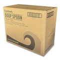 Cutlery | Boardwalk BWKSOUPMWPP 4.86 in. Mediumweight Polypropylene Soup Spoon Cutlery - White (1000/Carton) image number 1