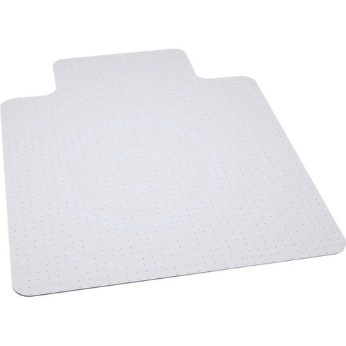 Office Chair Mats | ES Robbins 122073 36 x 48 EverLife Chair Mats with Lip for Medium Pile Carpet - Clear image number 0