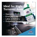Hand Wipes | Clorox Healthcare 30824 9 in. x 6.75 in. Hydrogen Peroxide Cleaner Disinfectant Wipes - Unscented (95/Canister, 6 Canisters/Carton) image number 8