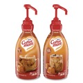Condiments | Coffee-Mate 12536266 50.7 oz. Liquid Creamer Pump Bottle - Caramel (2/Carton) image number 0