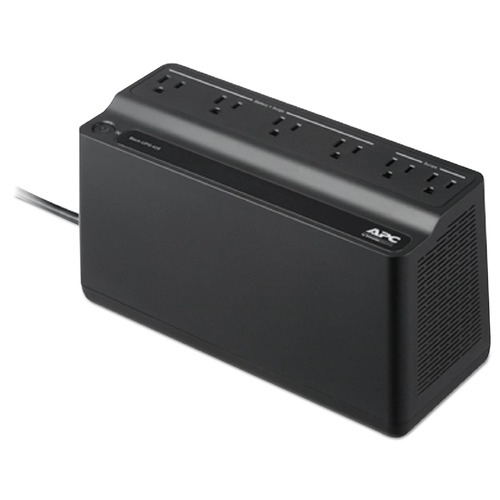 Office Electronics & Batteries | APC BE425M 120VA 180 Joules 6 Outlets Smart-UPS 425VA Battery Backup System image number 0