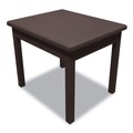Office Desks & Workstations | HON H80193.NN 24 in. W x 20 in. D x 20 in. H Laminate Occasional End Table - Rectangular Mahogany image number 3