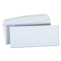 Envelopes & Mailers | Universal UNV35219 3.88 in. x 8.88 in. #9 Square Flap Gummed Business Envelope with Window - White (500/Box) image number 0