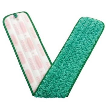 CLEANING BRUSHES | Rubbermaid Commercial FGQ43600GR00 36-1/2 in. Microfiber Dry Hall Dusting Pad (Green)