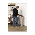 Trash & Waste Bins | Safco 9923TN 23 Gallon Large Capacity Plastic Step-On Receptacle - Tan image number 4
