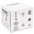  | Inteplast Group PB080418H 8-Quart 1 mil. 8 in. x 18 in. Food Bags - Clear (1000/Carton) image number 1