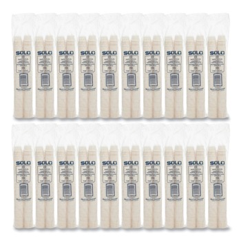 SOLO 050-2050 ProPlanet Seal 0.5 oz. Paper Portion Cups - White (250/Bag, 20 Bags/Carton)