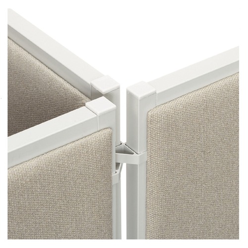 HON | HON HBV-QC90.Q Verse Quick Connect 90 Degree Connecting Hardware - Gray (1-Pair) image number 0