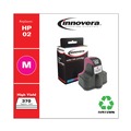 Ink & Toner | Innovera IVR72WN Remanufactured 370 Page-Yield Ink for 02 (C8772WN) - Magenta image number 1