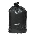 Trash Bags | Earthsense Commercial 1507102 56 Gallon 1.25 mil. 43 in. x 48 in. Linear Low Density Recycled Can Liners - Black (100/Carton) image number 5