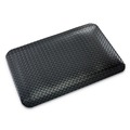 Office Chair Mats | Crown CWNCD0035DB 36 in. x 60 in. Vinyl Industrial Deck Plate Anti-Fatigue Mat - Black image number 0