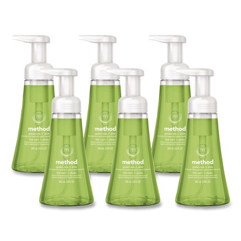 PRODUCTS | Method MTH00362 10 oz. Foaming Hand Wash - Green Tea and Aloe Scent (6/Carton)