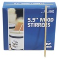Coffee | AmerCareRoyal R810 5.5 in. Wood Coffee Stirrers (10000/Carton) image number 0