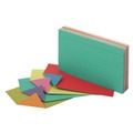 Flash Cards | Oxford 04736 3 in. x 5 in. Ruled Extreme Index Cards - Assorted (100/Pack) image number 2