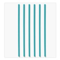Cutlery | phade 511168 10.25 in. PHA Wrapped Marine Biodegradable Straws - Ocean Blue (2000/Carton) image number 2