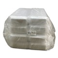 Food Trays, Containers, and Lids | GEN 15WH 8.38 in. x 3.94 in. x 1.1 in. #1.5 Meat Trays - White (1,000/Carton) image number 0