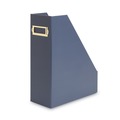 Desktop Organizers | U Brands 3631U00-02 Four-Piece Chipboard Desk Organization Kit - Navy (2-Piece/Kit) image number 3