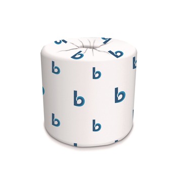 Boardwalk B6180 2-Ply Septic Safe 125 ft. Roll Length Toilet Tissue - White (96/Carton)
