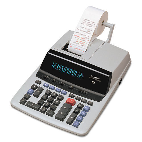 Calculators | Sharp VX2652H 4.8 Lines/Sec Two-Color Printing Calculator - Black/Red Print image number 0