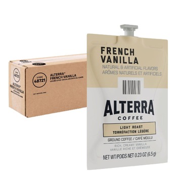 FLAVIA 48721 Alterra French Vanilla Coffee Freshpack (40/Carton)